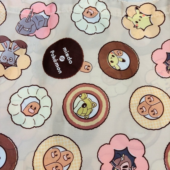 Misdo Pokemon Nylon Shopping/Tote bag 13.5”x20”x5” - Picture 8 of 12